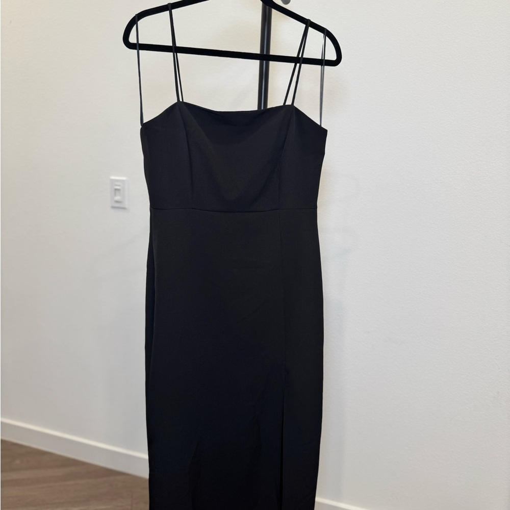 NWT Black Spaghetti Strap Dress